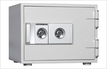 2キー式耐火金庫（外寸法：H334×W412×D362<br />内寸法：H230×W335×D220）の商品画像
