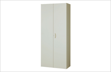 両開き書庫 ニューグレー（W900×D450×H2100）の商品画像
