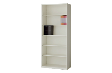 オープン書庫 ニューグレー（W900×D450×H2100）の商品画像