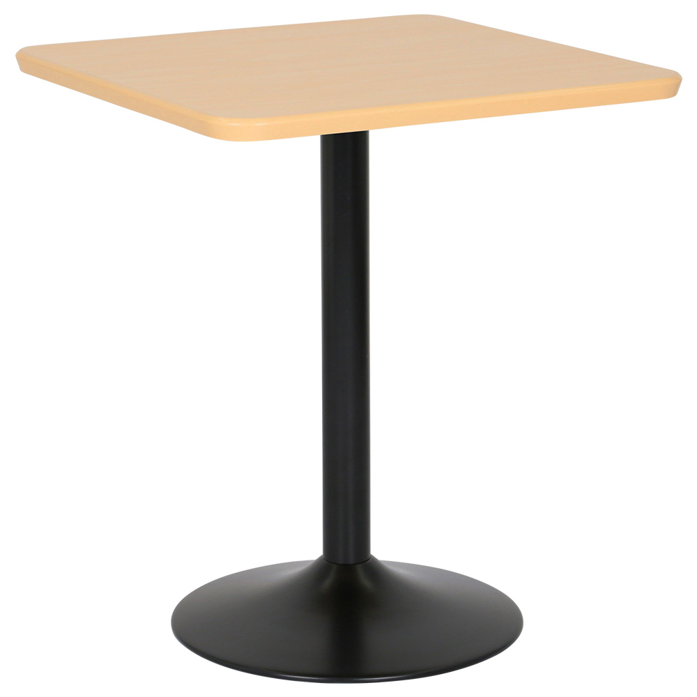 カフェテーブル ブラックアイアン丸脚タイプ（W600×D600×H720）