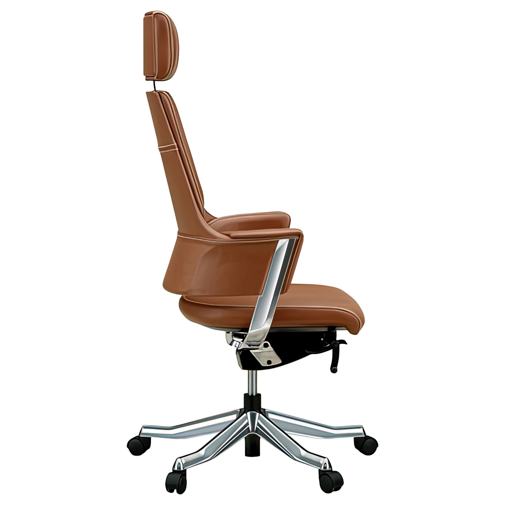 デルフィ ハイバック レザータイプ（W635×D635×H1150-1250）