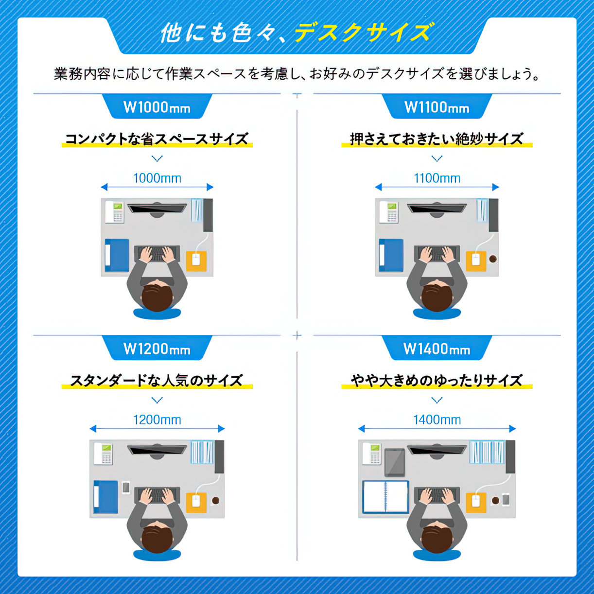 事務用ナチュラル平机 幅1400 奥行700 高さ700 KDN-147H 通販