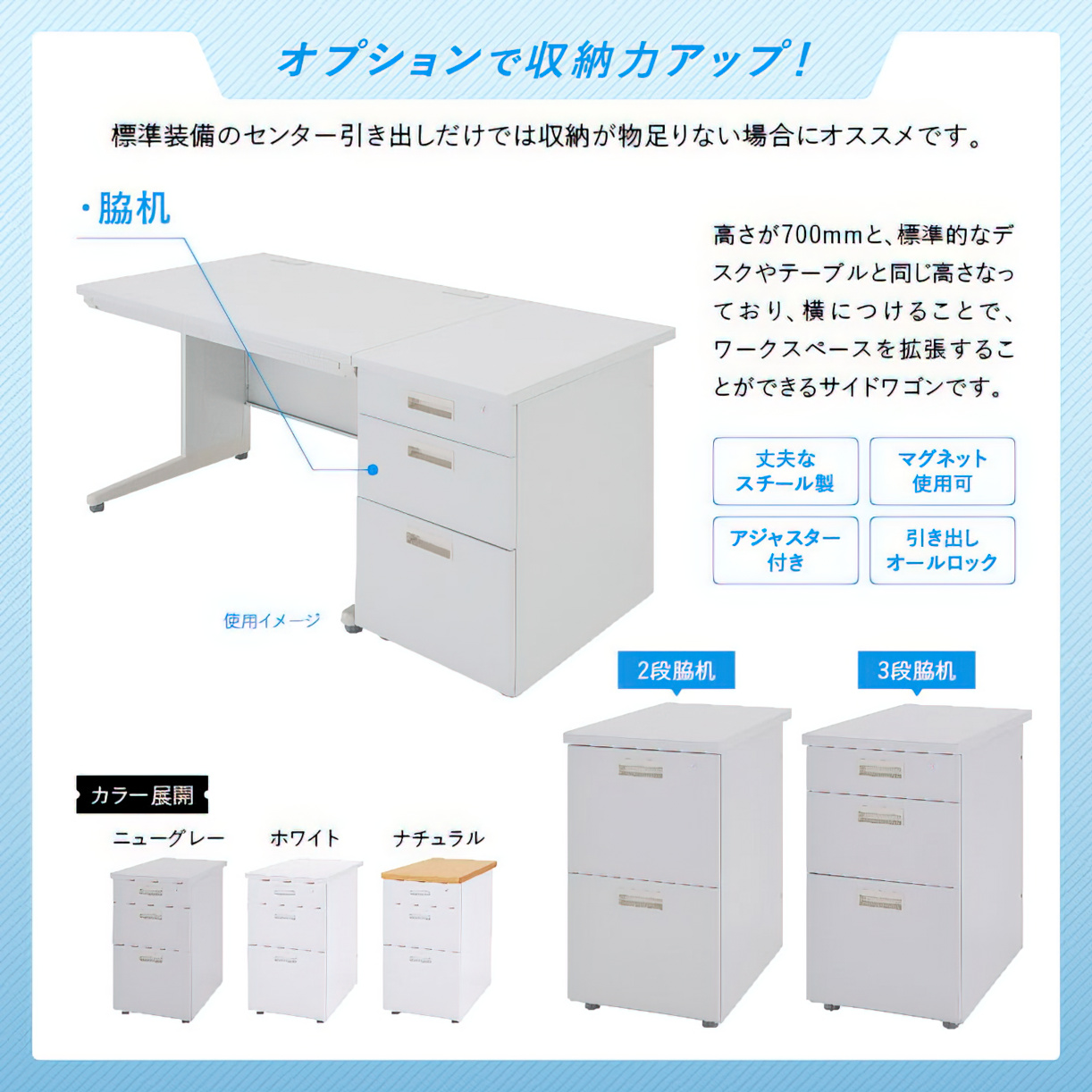 事務用平机 W1000 D700 H700 の法人通販 オフィス家具のカグクロ