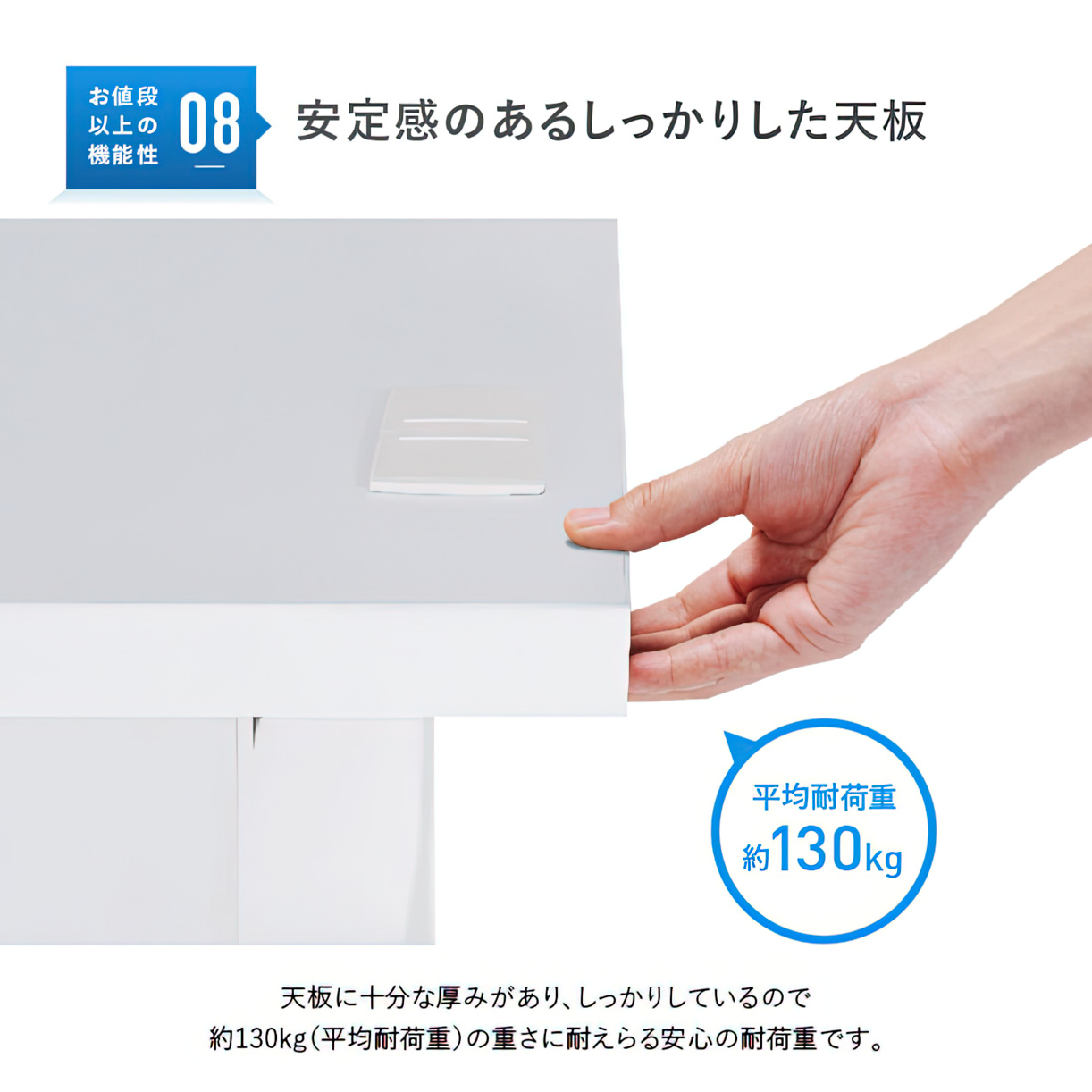 事務用ホワイト片袖机 幅1000 奥行700 高さ700 KDW-107S 通販 オフィスデスク・事務机 オフィス家具のカグクロ