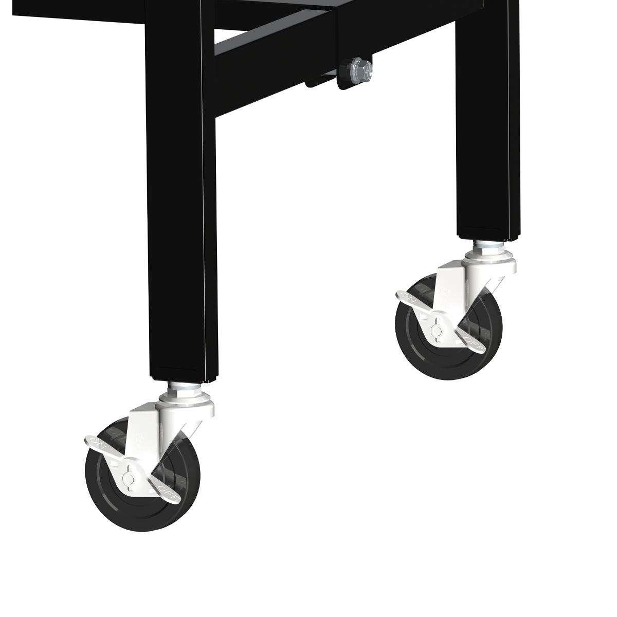 移動式ブラックワークテーブル（W1200×D600×H804）