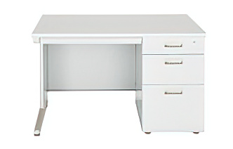 ID:G60130579 事務机・片袖 カギ付き 軽かっ 