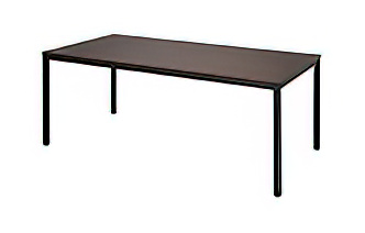 ディー ミーティングテーブル 幅1500 奥行750 高さ700 RY-RFD21575 