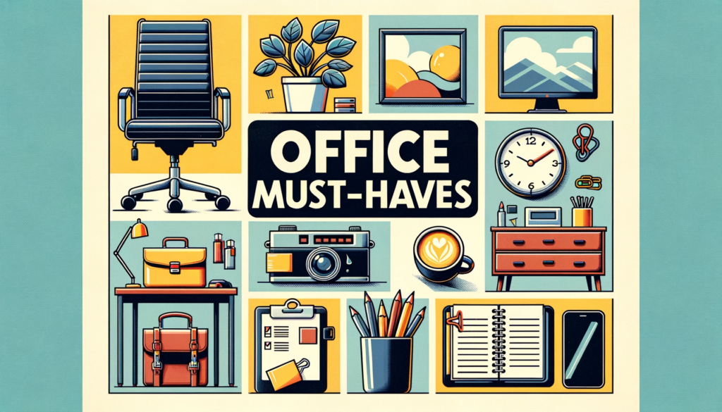 オフィス一式の必需品！効率的なオフィス環境の作り方