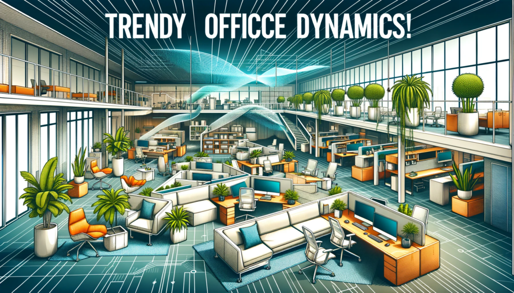 企業のオフィスデザイン最新トレンド！オープンスペースとプライベートスペースなど