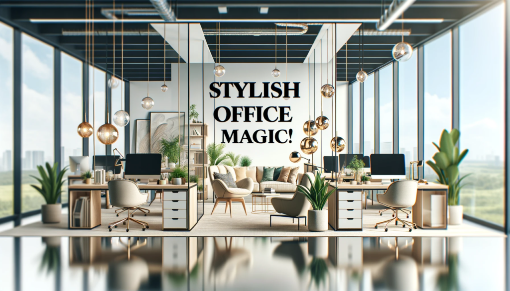 お洒落な事務所の魅力！見た目も機能性もバッチリな最新オフィスデザイン