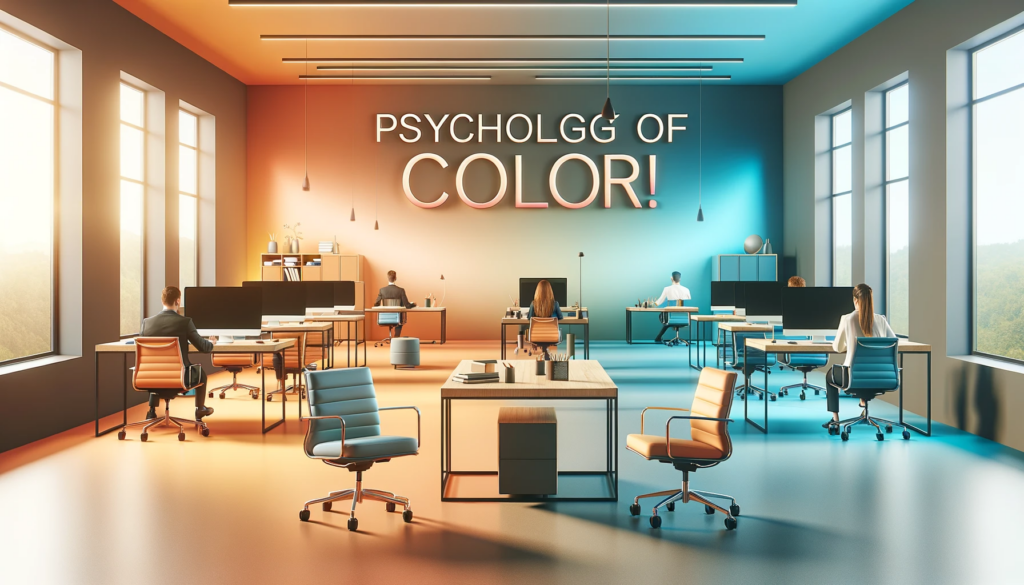 心理効果でオフィス環境が変わる！色彩と空間デザインで働きやすさアップ