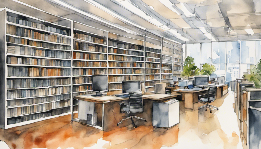 オフィスの雰囲気を変える！スチール製本棚で知識と情報が共有できる空間に