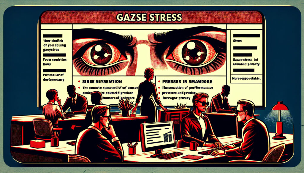 ストレスの原因：上司の視線