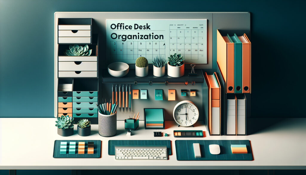 オフィスデスク整理術！効率アップと快適作業空間を手に入れる方法