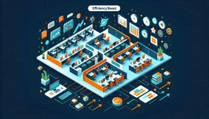 オフィスレイアウトで業務効率化を実現する5つのポイント