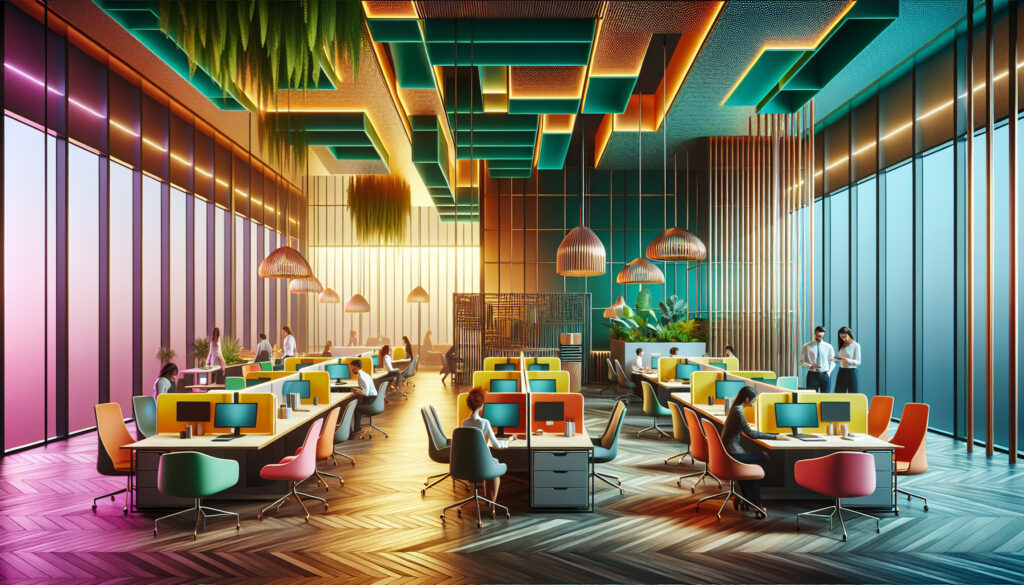 オフィスのレイアウトと内装