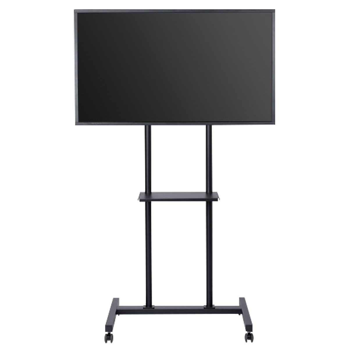 移動式テレビスタンド 幅800 奥行754 高さ1600 SDS-LPSK55 通販 オフィスアクセサリー・備品 オフィス家具のカグクロ