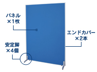 1枚自立パネル