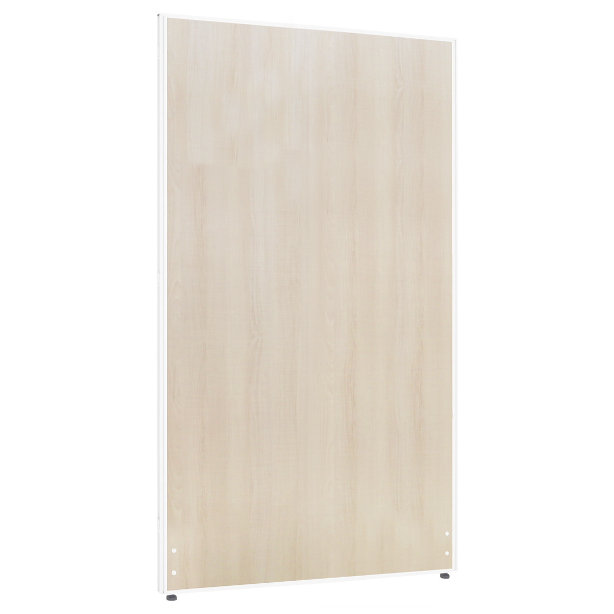 木目調ローパーテーション ホワイトフレーム KGシリーズ（H1600×W900）