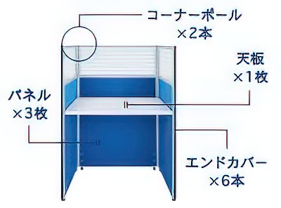 単体のブースとして使う場合