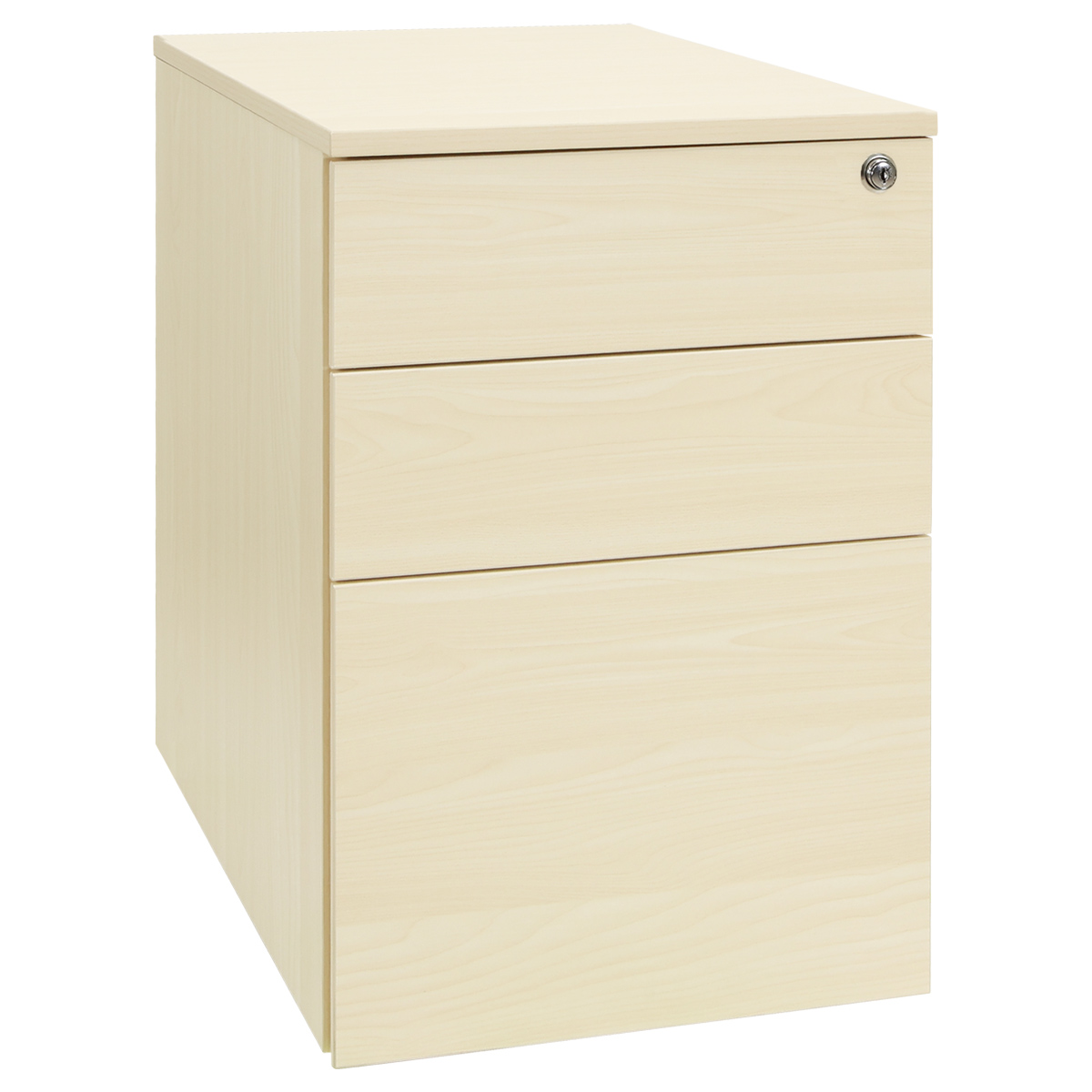 エコノミー木製3段ワゴン（W400×D450×H600）