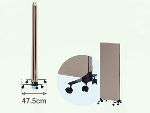 収納もコンパクトに
