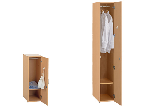 ハンガーパイプ付き