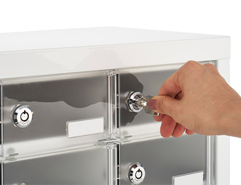 物理キーで確実な管理