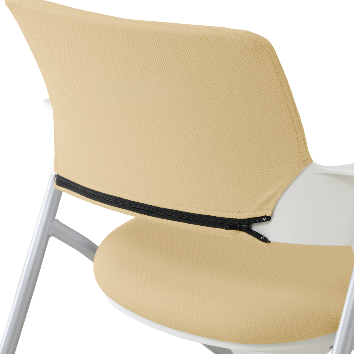 ハーフ肘ネスティングチェアYL6 背カバー（W400×D×H260）