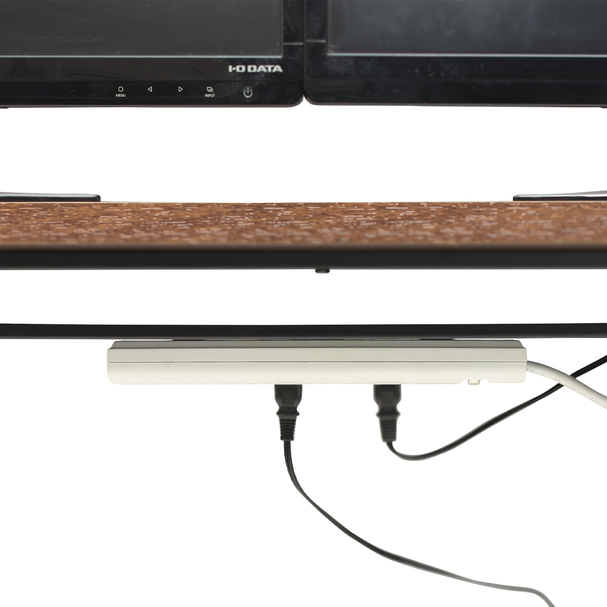 デュアルモニターテーブル(W1250×D250×H700・825)