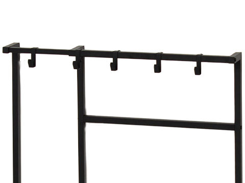 固定できる5連フック付き