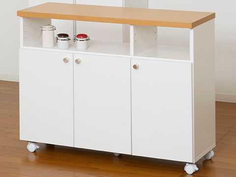 背面オープン仕様