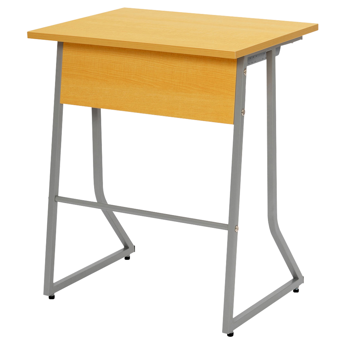 スモール研修用デスクIII ループ脚タイプ（W600×D450×H700）