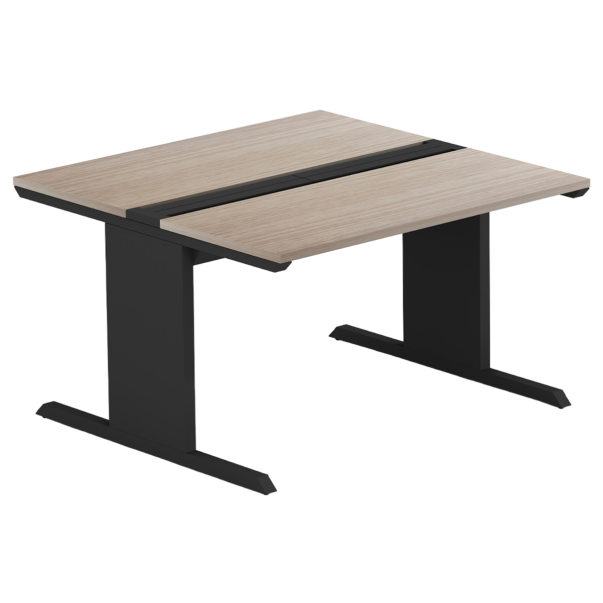 LASH（ラッシュ）両面デスク ティーレッグタイプ（W1200×D1200×H720）