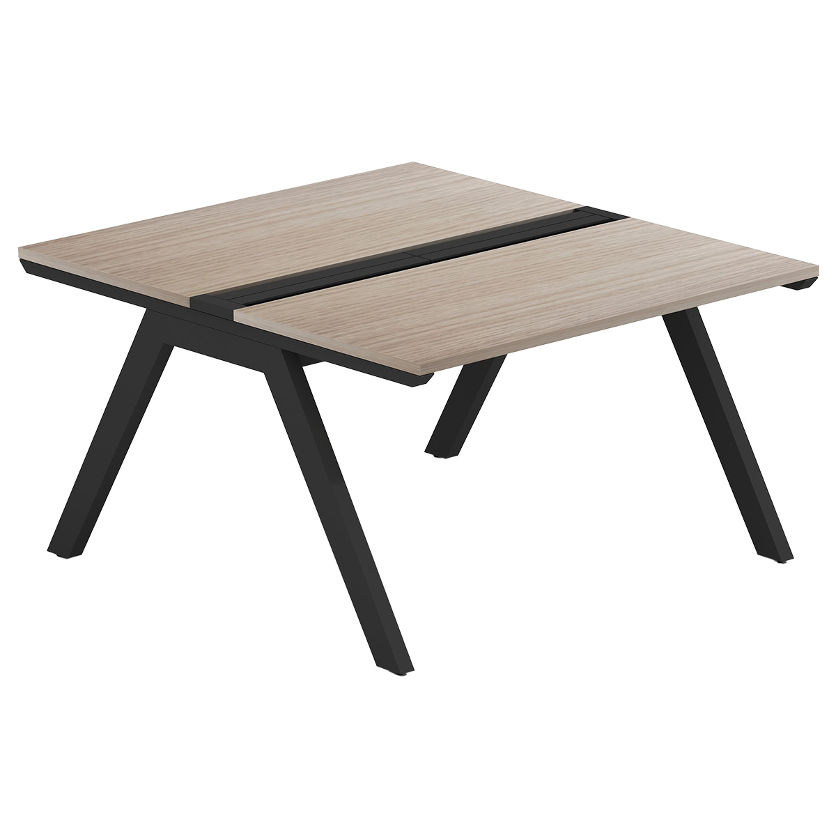 LASH（ラッシュ）両面デスク ラッシュホールレッグタイプ（W1200×D1400×H720）