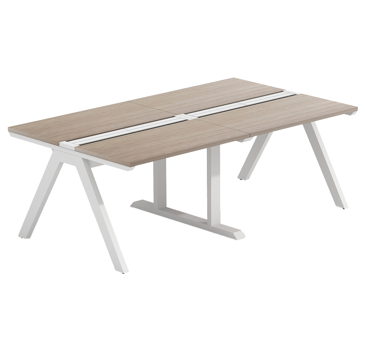 LASH（ラッシュ）両面デスク ラッシュホールレッグタイプ（W2000×D1200×H720）