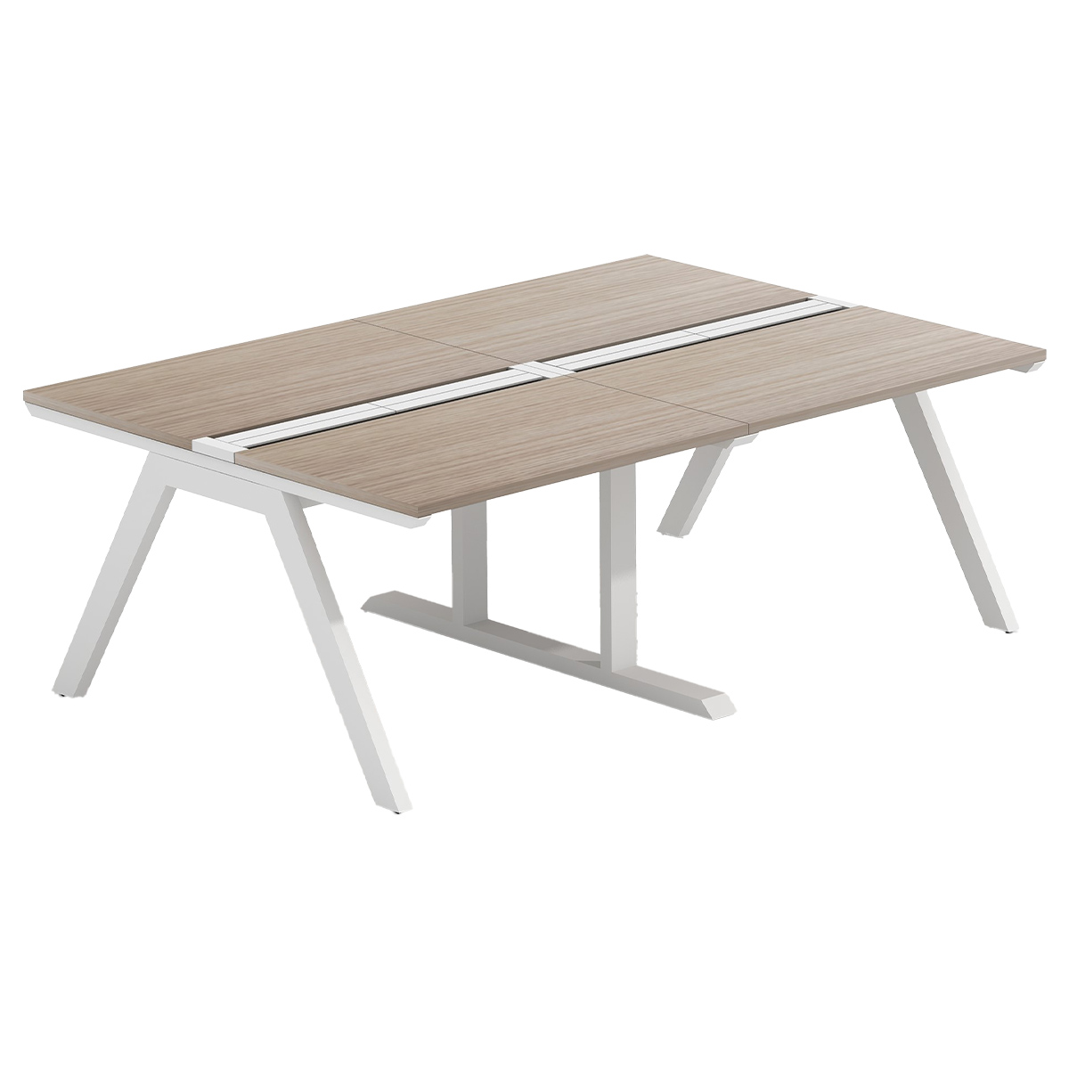 LASH（ラッシュ）両面デスク ラッシュホールレッグタイプ（W2000×D1400×H720）