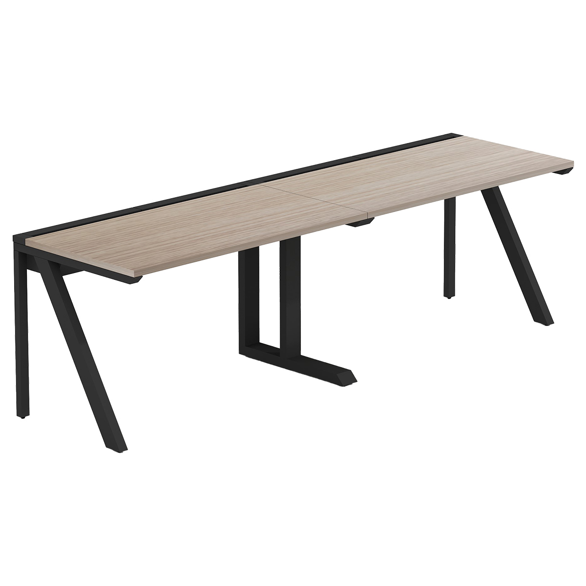 LASH（ラッシュ）片面デスク ラッシュレッグタイプ（W2400×D700×H720）