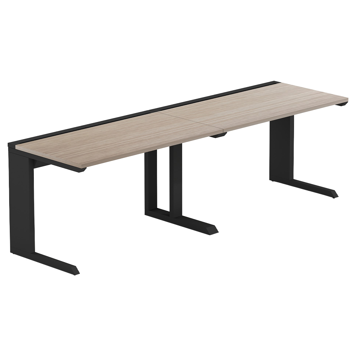 LASH（ラッシュ）片面デスク ティーレッグタイプ（W2400×D700×H720）