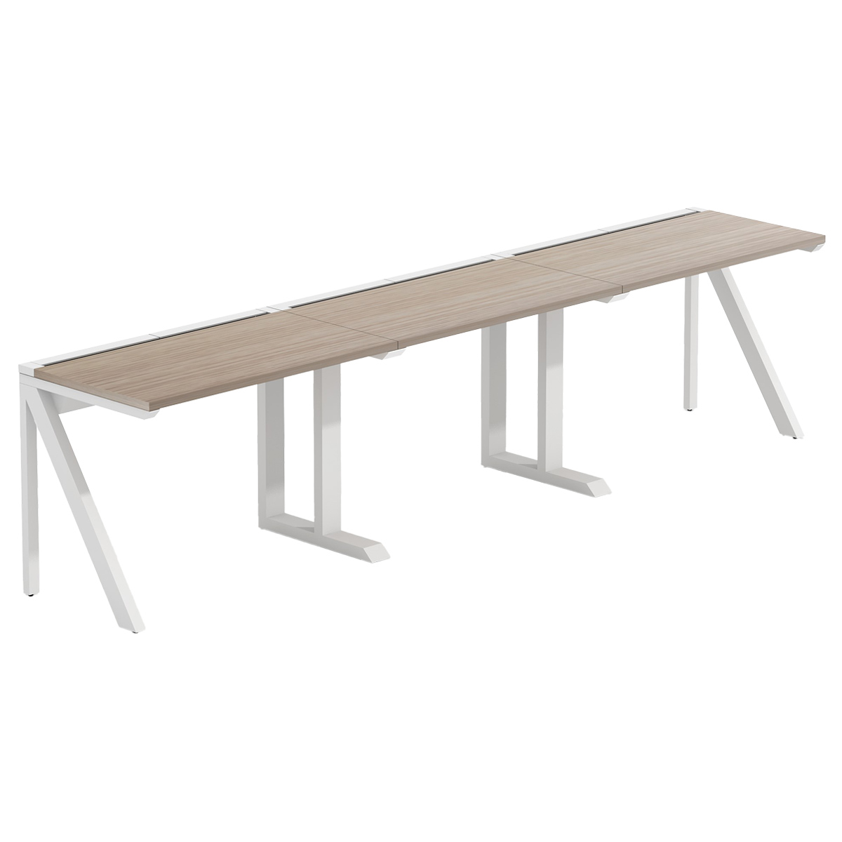 LASH（ラッシュ）片面デスク ラッシュレッグタイプ（W3000×D600×H720）