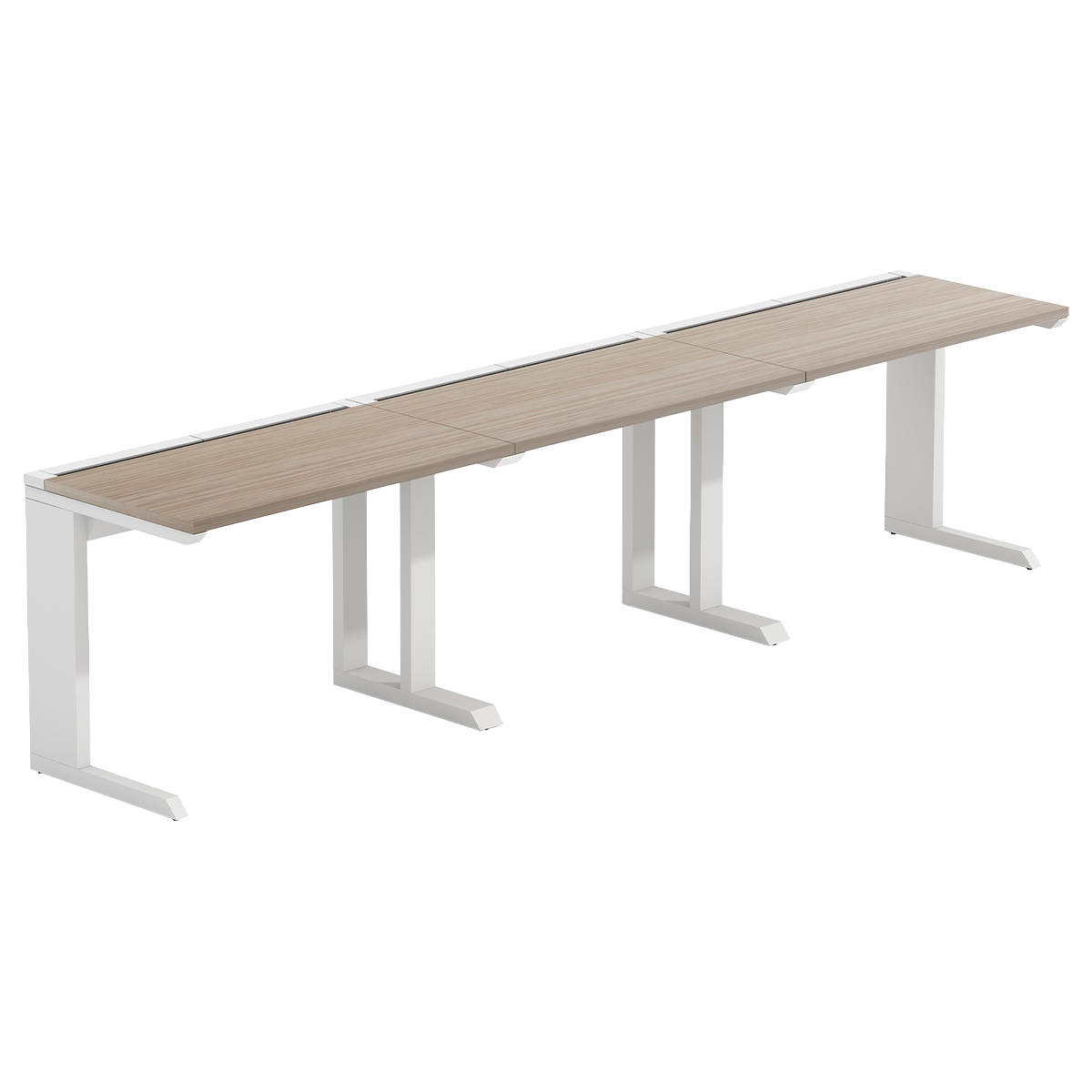 LASH（ラッシュ）片面デスク ティーレッグタイプ（W3000×D600×H720）