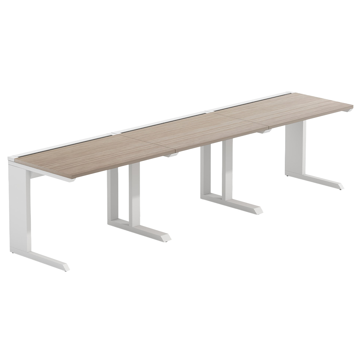 LASH（ラッシュ）片面デスク ティーレッグタイプ（W3000×D700×H720）