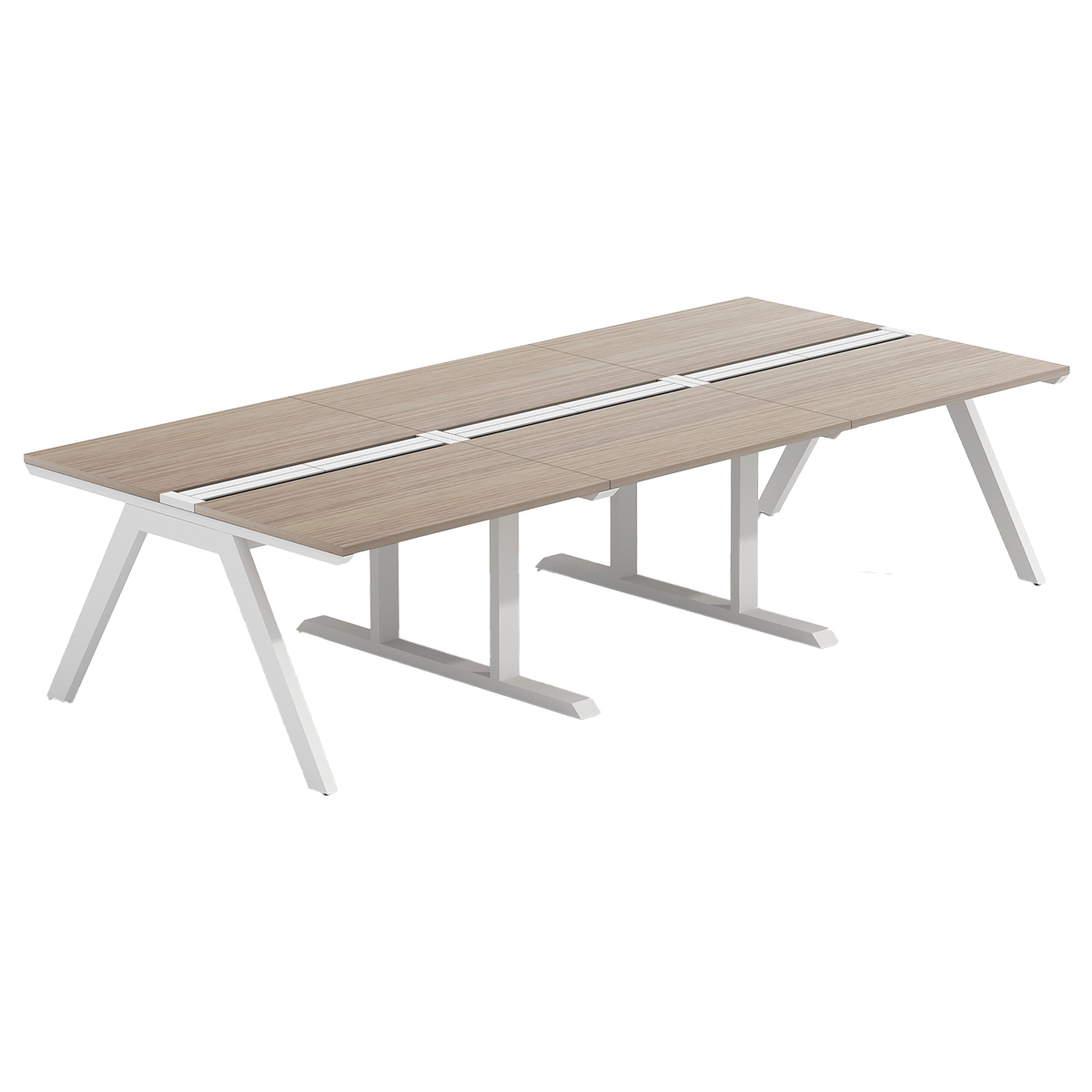 LASH（ラッシュ）両面デスク ラッシュホールレッグタイプ（W3000×D1400×H720）