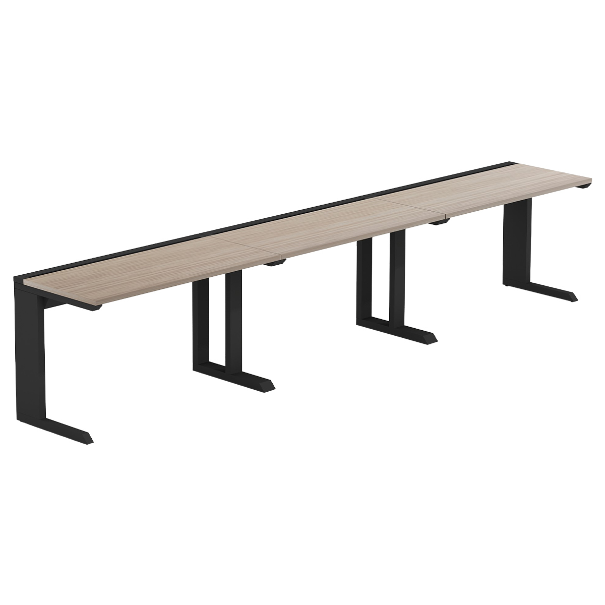 LASH（ラッシュ）片面デスク ティーレッグタイプ（W3600×D600×H720）