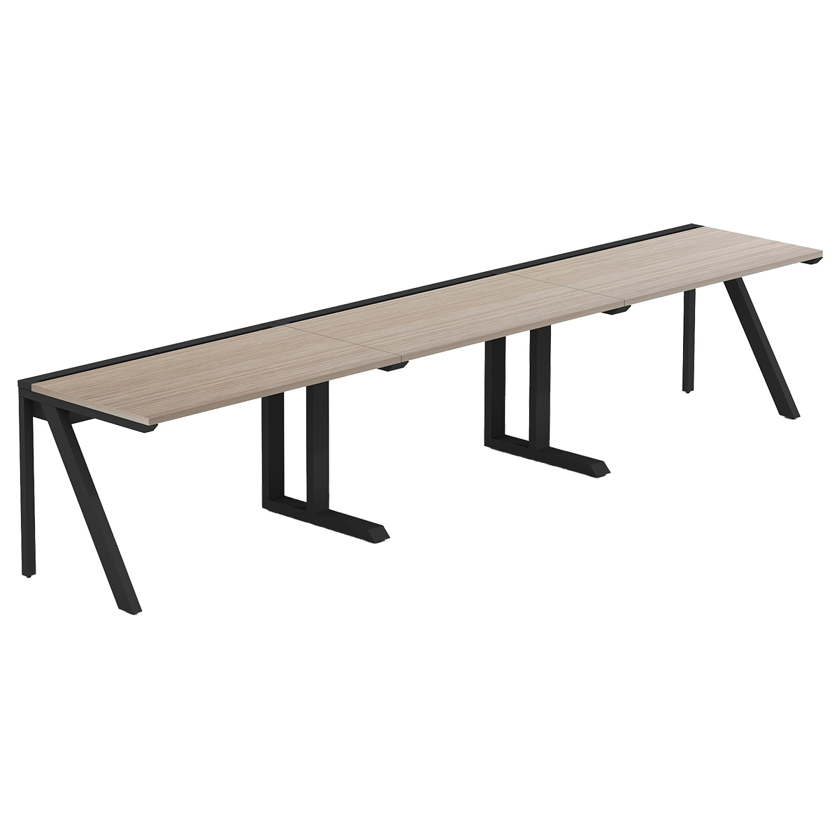 LASH（ラッシュ）片面デスク ラッシュレッグタイプ（W3600×D700×H720）