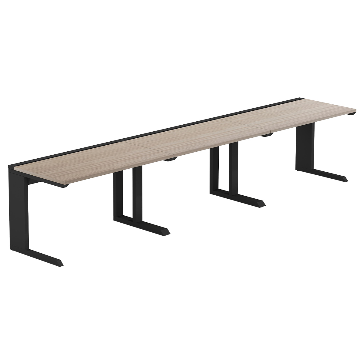 LASH（ラッシュ）片面デスク ティーレッグタイプ（W3600×D700×H720）