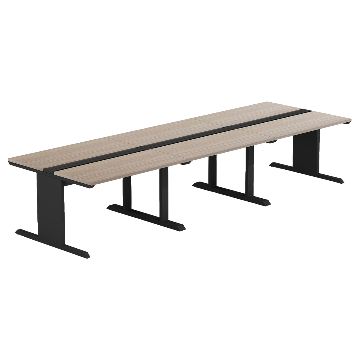 LASH（ラッシュ）両面デスク ティーレッグタイプ（W3600×D1200×H720）