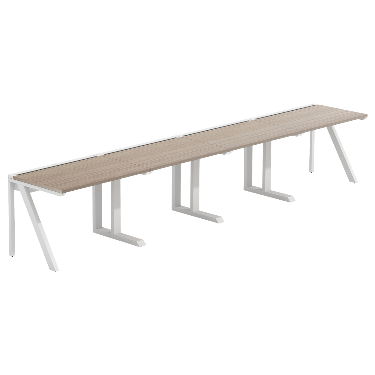 LASH（ラッシュ）片面デスク ラッシュレッグタイプ（W4000×D700×H720）