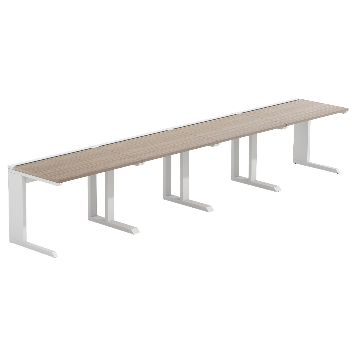 LASH（ラッシュ）片面デスク ティーレッグタイプ（W4000×D700×H720）