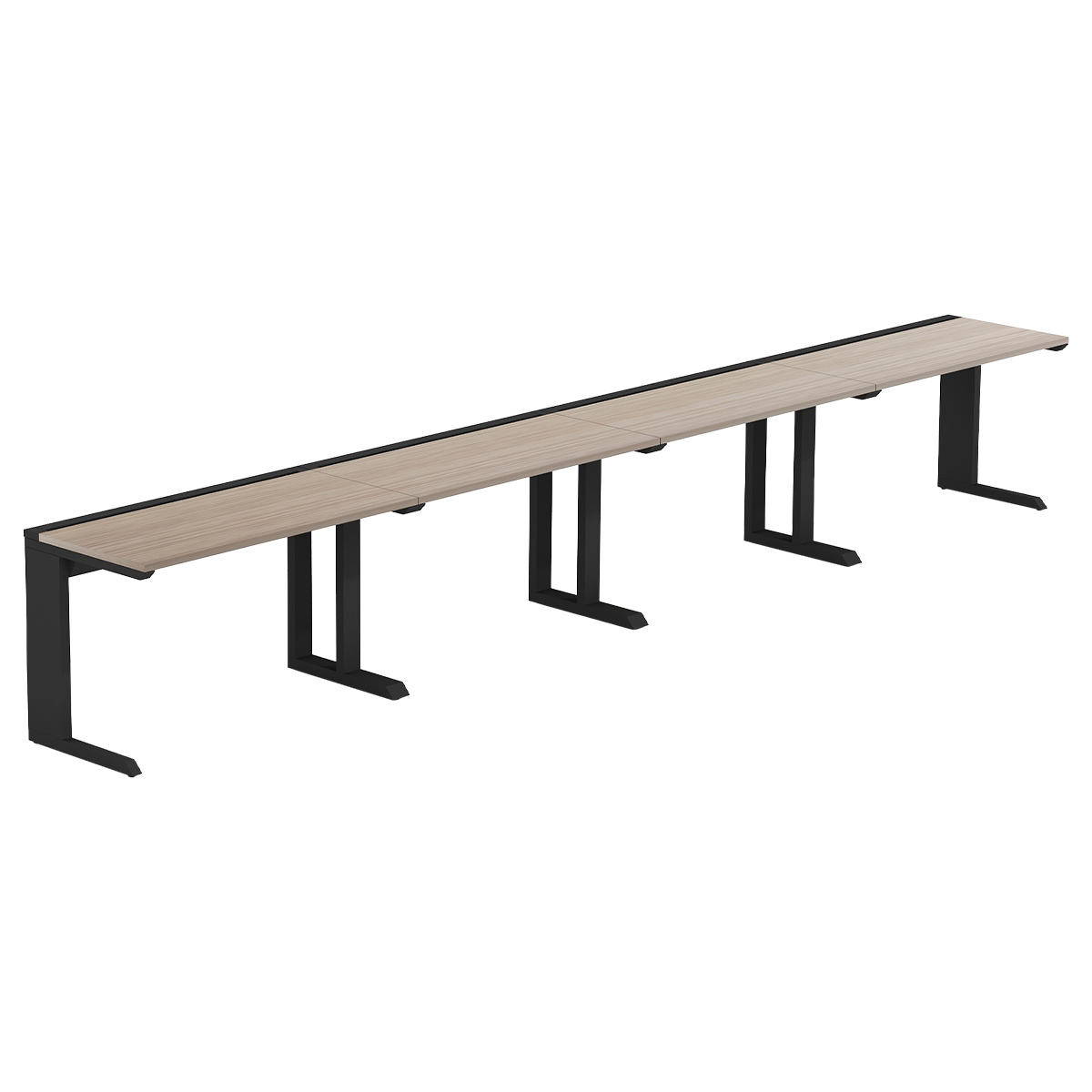 LASH（ラッシュ）片面デスク ティーレッグタイプ（W4800×D600×H720）